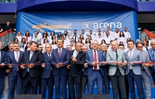 Arena okulları yeni kampüsünü büyük bir coşkuyla...