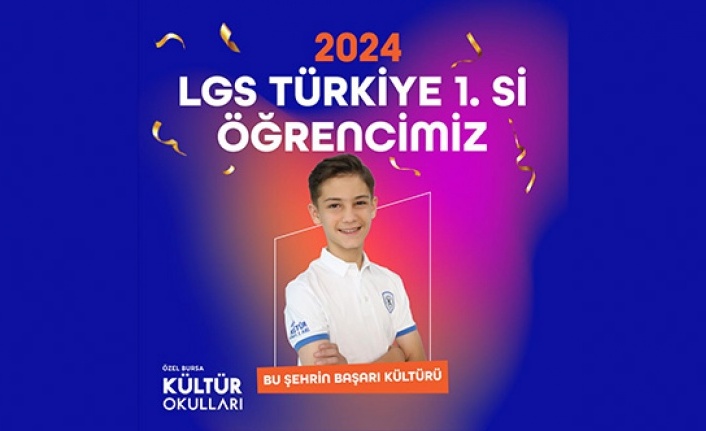 LGS’de Türkiye 1.si Kültür Okulları’ndan